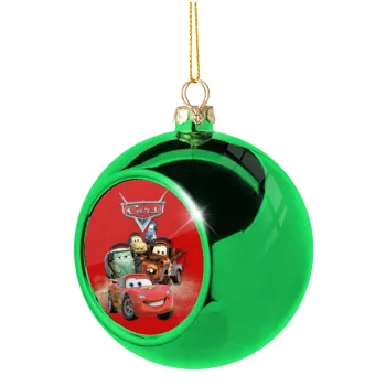 Αυτοκίνητα, Green Christmas tree ornament ball 8cm