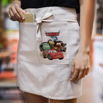 Αυτοκίνητα, Ποδιά Μέσης με διπλή τσέπη Barista/Bartender, Beige