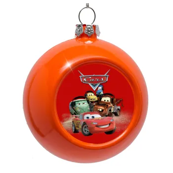 Αυτοκίνητα, Orange Christmas tree ornament bauble 8cm