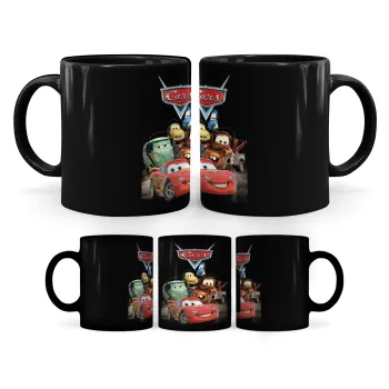 Αυτοκίνητα, Κούπα Μαύρη, κεραμική, 330ml