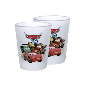 Αυτοκίνητα, Σφηνοπότηρα γυάλινα 45ml του πάγου (2 τεμάχια)