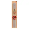 Easter Set, wooden keychain & scented Easter candle flat (30cm) (GRAY)