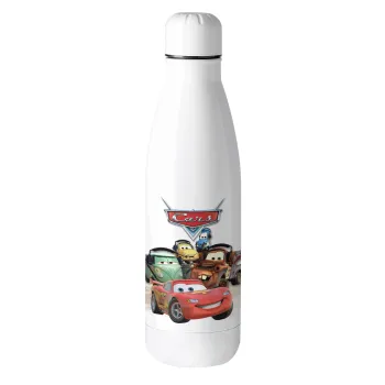 Αυτοκίνητα, Μεταλλικό παγούρι θερμός (Stainless steel), 500ml