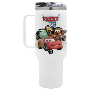 Αυτοκίνητα, Mega Tumbler με καπάκι, διπλού τοιχώματος (θερμό) 1,2L