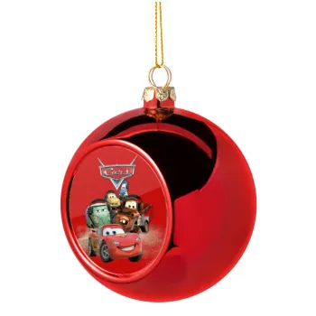 Αυτοκίνητα, Christmas tree ball Red 8cm