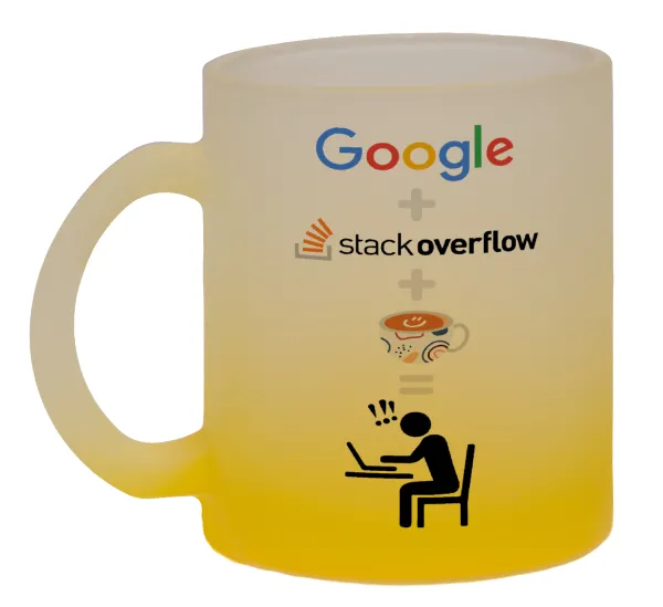 Google + Stack overflow + Coffee — 1