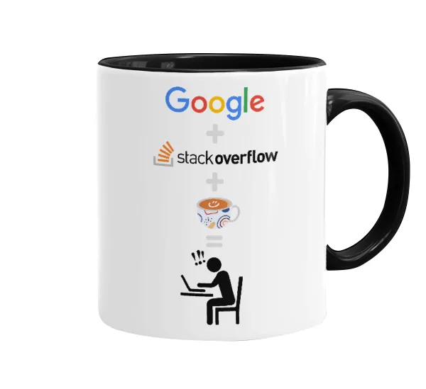 Google + Stack overflow + Coffee — 1