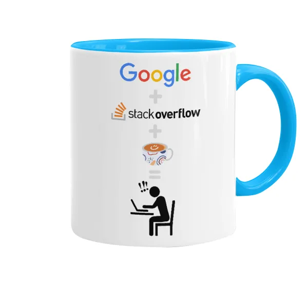 Google + Stack overflow + Coffee — 1