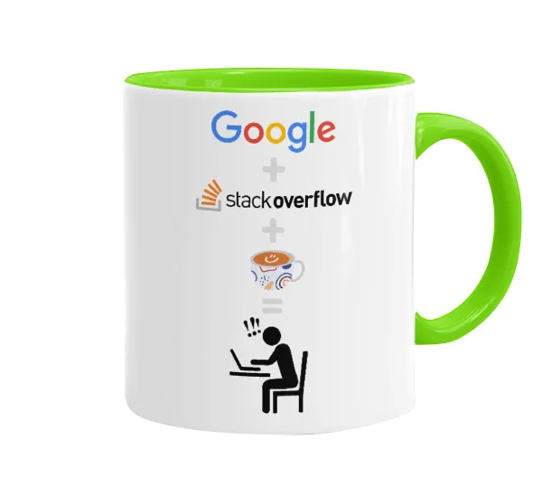 Google + Stack overflow + Coffee — 1
