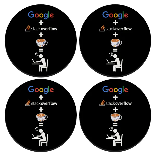 Google + Stack overflow + Coffee — 1