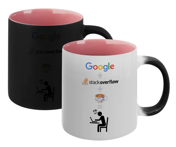 Google + Stack overflow + Coffee — Μαγική εσωτερικό ΡΟΖ