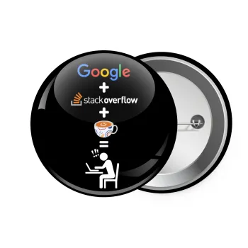 Google + Stack overflow + Coffee, Κονκάρδα παραμάνα 7.5cm
