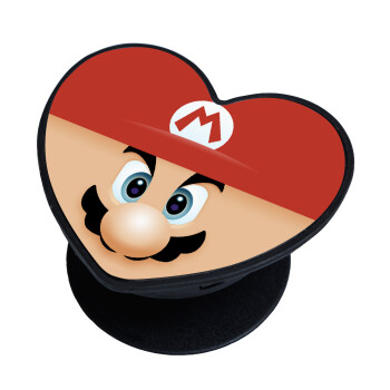 Super mario flat, Phone Holders Stand  καρδιά Μαύρο Βάση Στήριξης Κινητού στο Χέρι