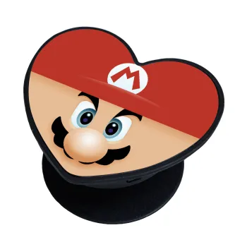 Super mario flat, Phone Holders Stand  καρδιά Μαύρο Βάση Στήριξης Κινητού στο Χέρι