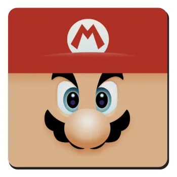 Super mario flat, Τετράγωνο μαγνητάκι ξύλινο 9x9cm