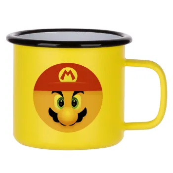 Super mario flat, Metallic enamel MATT Yellow cup 360ml