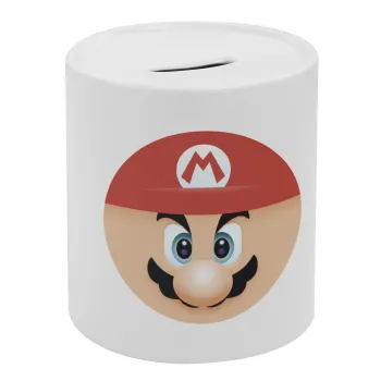 Super mario flat, Κουμπαράς πορσελάνης με τάπα