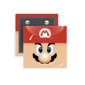 Super mario flat, Κονκάρδα παραμάνα τετράγωνη 5x5cm