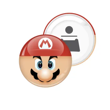 Super mario flat, Μαγνητάκι και ανοιχτήρι μπύρας στρογγυλό διάστασης 5,9cm