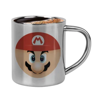 Super mario flat, Κουπάκι μεταλλικό διπλού τοιχώματος για espresso (220ml)