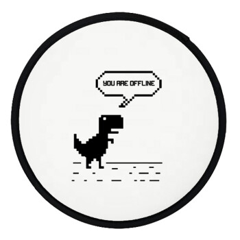 You are offline dinosaur, Βεντάλια υφασμάτινη αναδιπλούμενη με θήκη (20cm)