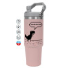 Pink color, 890ml (30oz) stainless Steel Tumbler with Handle