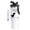 Mega Stainless steel Tumbler with lid, double wall 1,2L