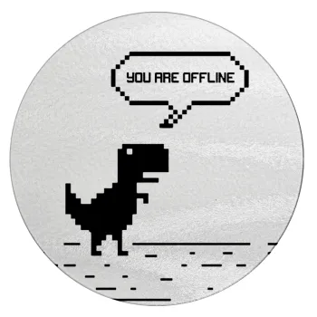 You are offline dinosaur, Επιφάνεια κοπής γυάλινη στρογγυλή (30cm)