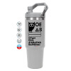 GREY color, 890ml (30oz) stainless Steel Tumbler with Handle