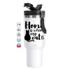 Mega Stainless steel Tumbler with lid, double wall 1,2L