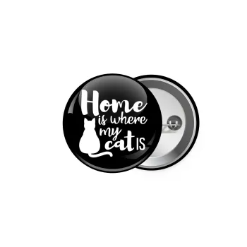 Home is where my cat is!, Κονκάρδα παραμάνα 5cm