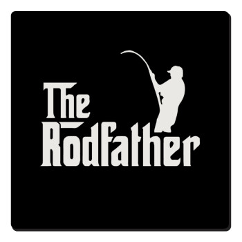 The rodfather, Τετράγωνο μαγνητάκι ξύλινο 6x6cm