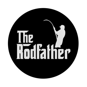 The rodfather, Mousepad Round 20cm