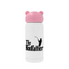 Pink stainless steel thermal flask, 320ml