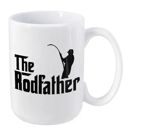 The rodfather — Mega mug, ceramic, 450ml