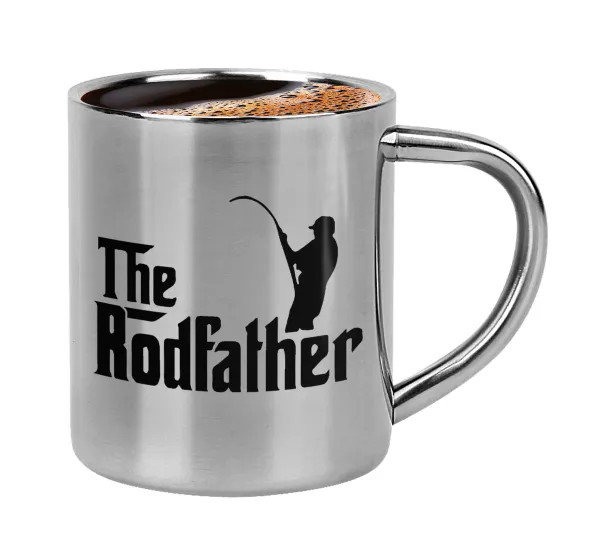 The rodfather — Double-wall metal cup for espresso (220ml)