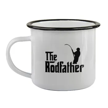 The rodfather, Κούπα εμαγιέ με μαύρο χείλος 360ml
