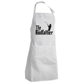 The rodfather, Adult Chef Apron (with sliders and 2 pockets)