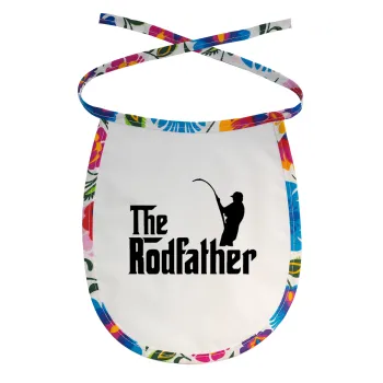 The rodfather, Σαλιάρα μωρού αλέκιαστη με κορδόνι Χρωματιστή