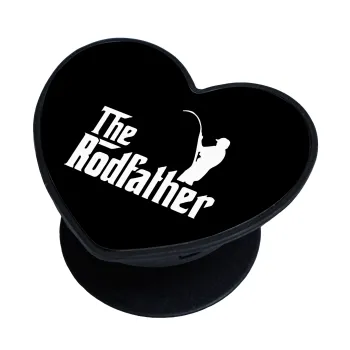 The rodfather, Phone Holders Stand  καρδιά Μαύρο Βάση Στήριξης Κινητού στο Χέρι