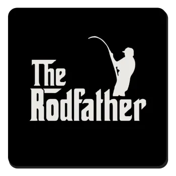 The rodfather, Τετράγωνο μαγνητάκι ξύλινο 9x9cm
