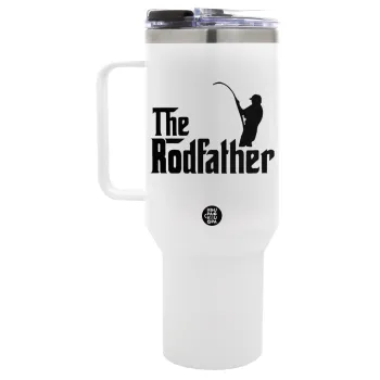 The rodfather, Mega Tumbler με καπάκι, διπλού τοιχώματος (θερμό) 1,2L