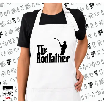 The rodfather, Ποδιά μακριά Σεφ ολόσωμη με τσέπες white (ΕΝΗΛΙΚΩΝ)