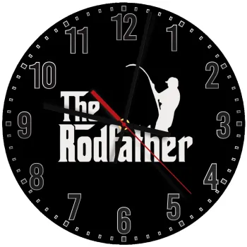 The rodfather, Ρολόι τοίχου ξύλινο (30cm)