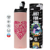 Tumbler stainless steel PINK 600ml