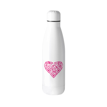 Heart hidden MSG, try me!!!, Metal mug thermos (Stainless steel), 500ml