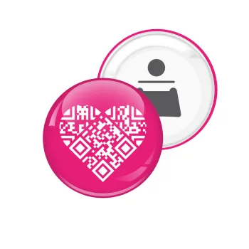 Heart hidden MSG, try me!!!, Μαγνητάκι και ανοιχτήρι μπύρας στρογγυλό διάστασης 5,9cm