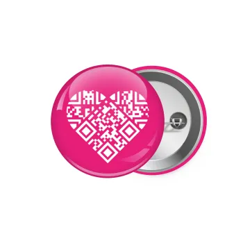 Heart hidden MSG, try me!!!, Κονκάρδα παραμάνα 5.9cm