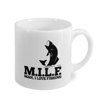 M.I.L.F. Mam i love fishing, Κουπάκι κεραμικό, για espresso 150ml