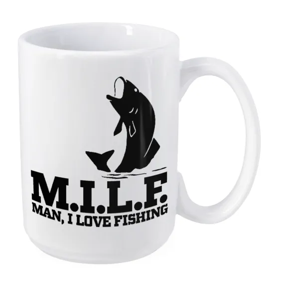 M.I.L.F. Mam i love fishing — 1
